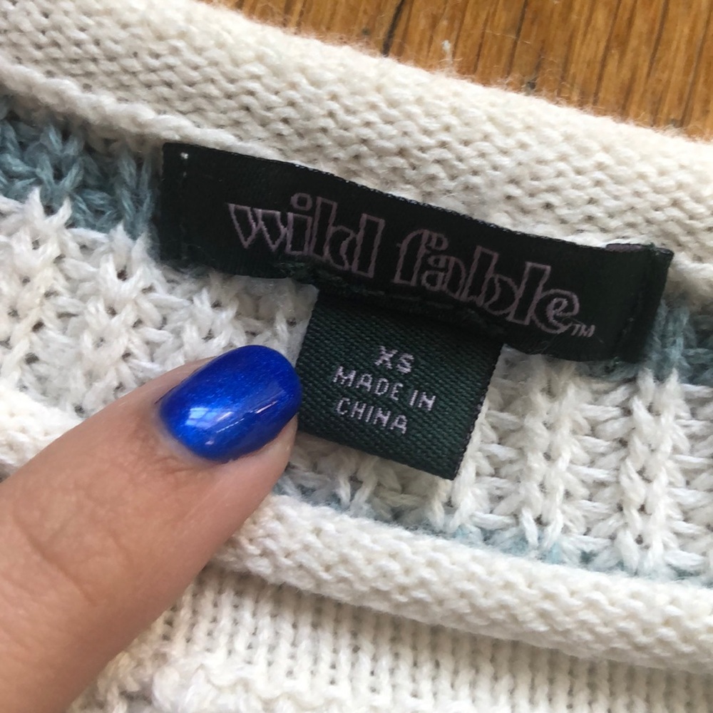 Cropped sweater - Picture 2 of 3